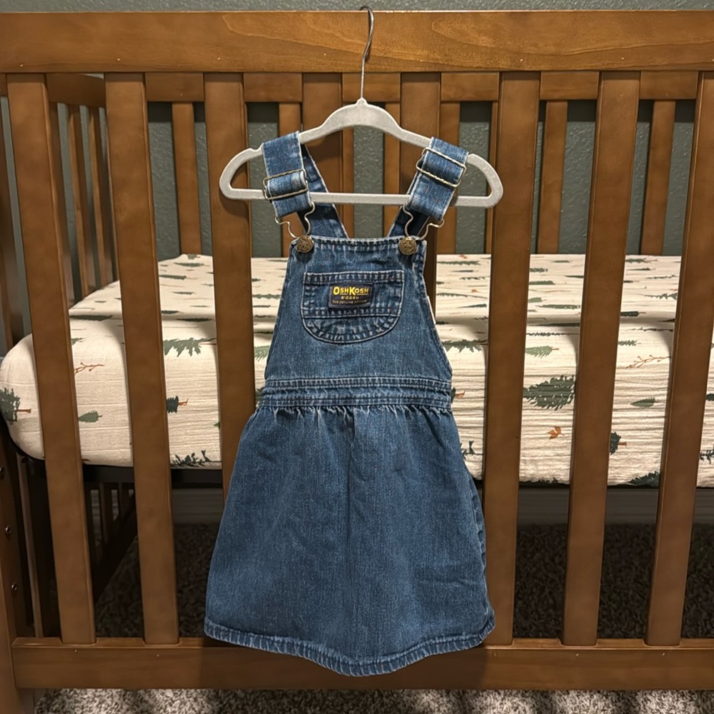 Vintage Osh Kosh overall dress